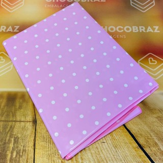 10~50 Toalhas P/ Mesa Festa POA ROSA/BRANCO Bopp Perola  78x78 INOVE em Oferta na Shopee