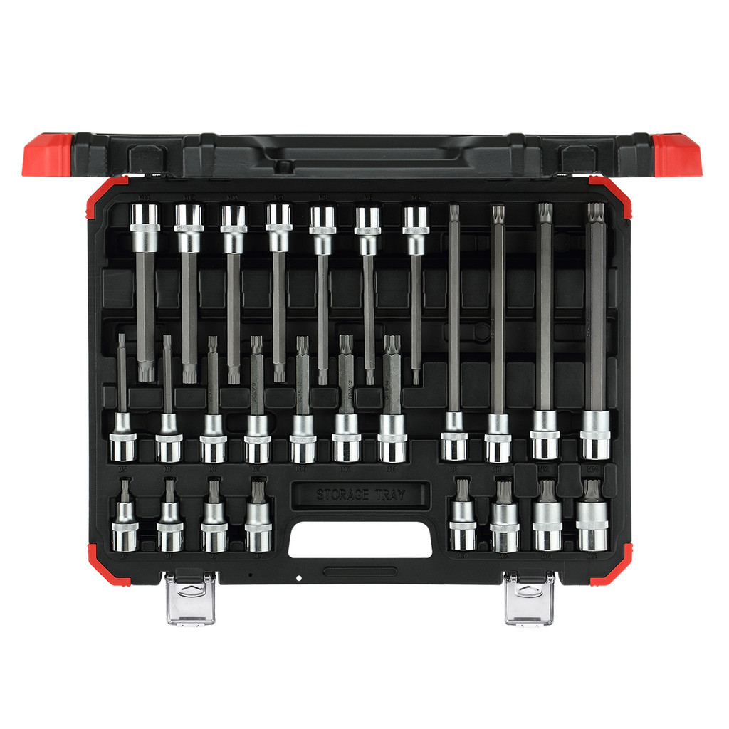 Jogo Soquete Multidentado Gedore Red 1/2" 26pç R68003026