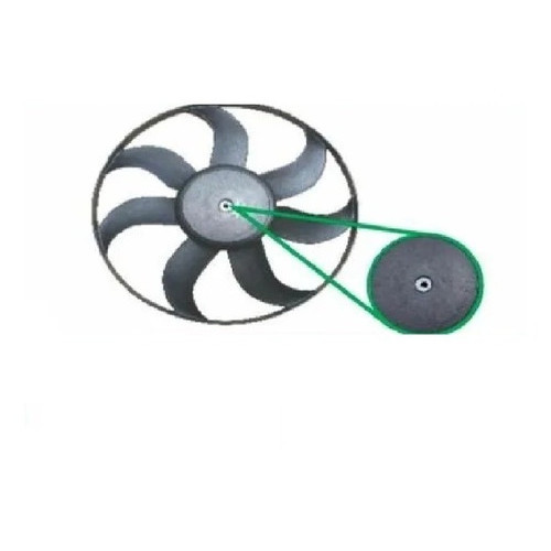 Hélice Da Ventoinha Gol G5 C/ar 2009 Em Diante