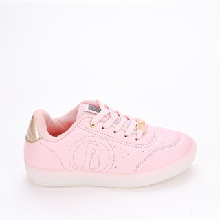 Tênis Infantil Kidy Hype Luz Led Belinha Nude Rosa em Oferta na Shopee