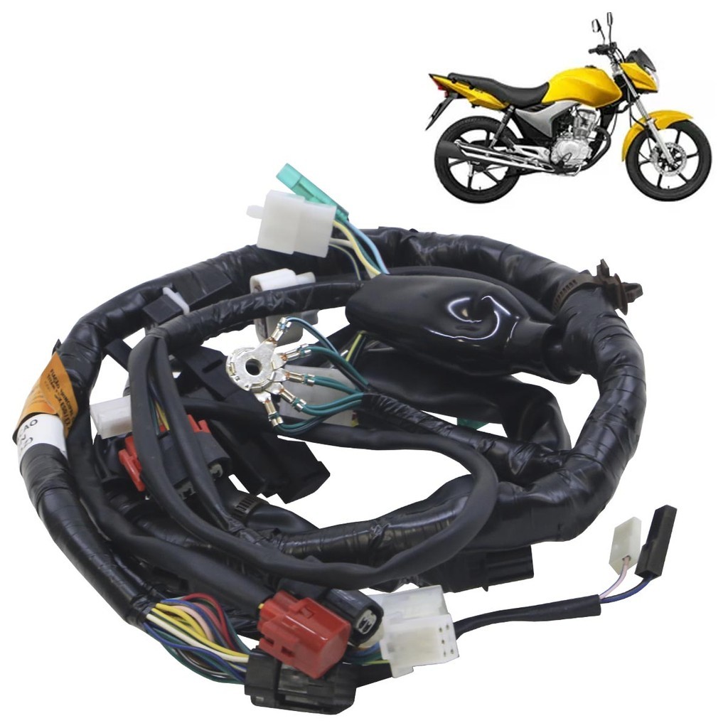 Chicote Fiação Principal CG 150 Titan ESD 2011 2012 2013 em Oferta na Shopee