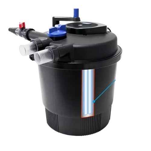 Filtro Pressurizado Sunsun CPF-2500 C/ UV de 11w Para Lago, Tanque, Criação de peixes, Carpas em Oferta na Shopee