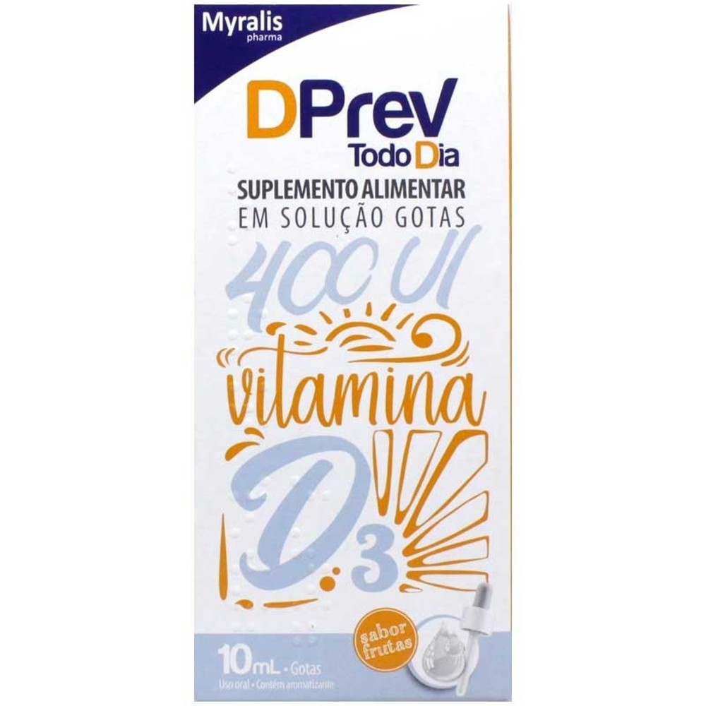 Dprev Todo Dia 400UI Gotas 10ml - Health