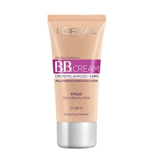 Base Facial BB Cream L'oreal Paris 5 em 1 Clara FPS20 30ml em Oferta na Shopee