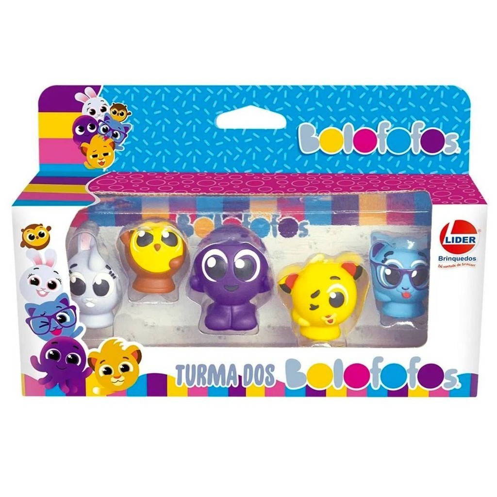 5 Bonecos De Dedo E Lápis Dedoche Fantoche Bolofofos 3011 Lider em Oferta na Shopee