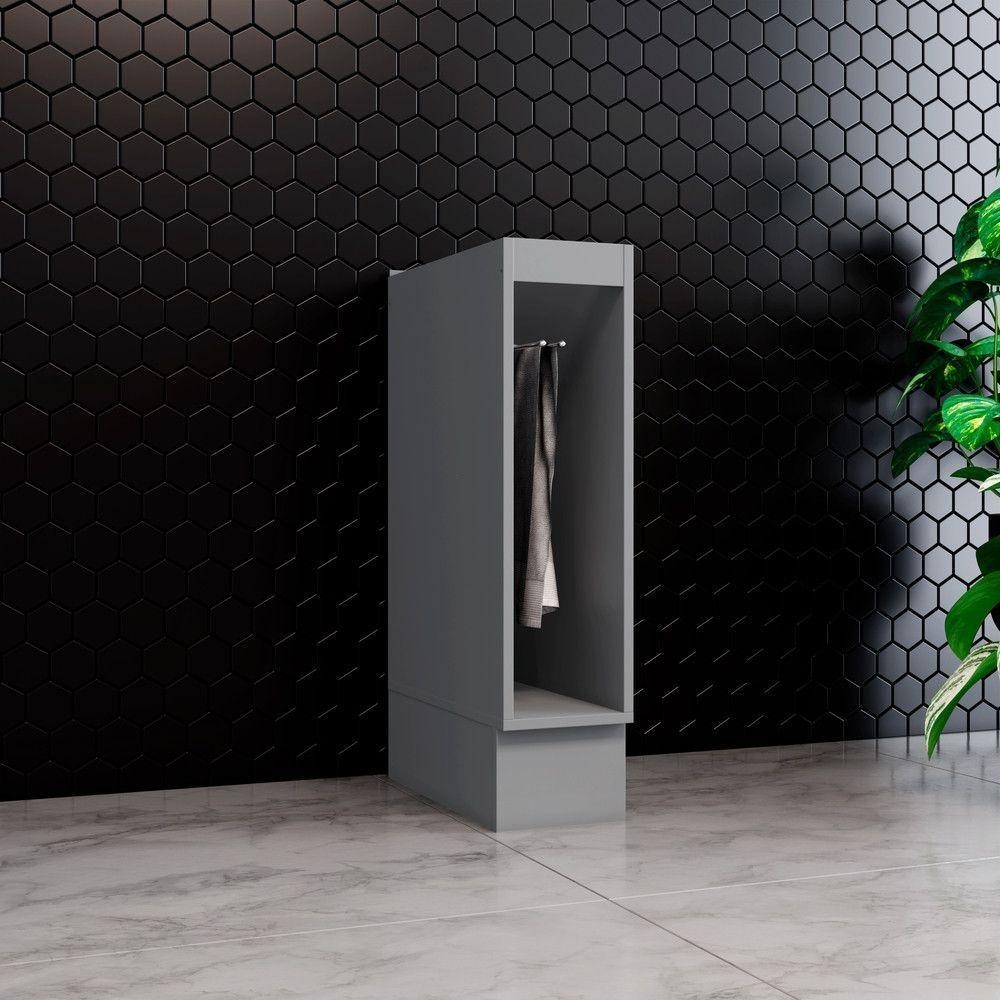 Balcão De Cozinha Porta Toalha 20 Cm Americana Henn Cinza em Oferta na Shopee