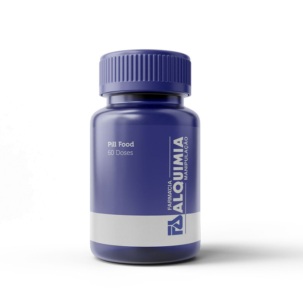 Pill Food 60 Doses Cápsulas Nutritivas para Cabelos e Unhas  - Alquimia