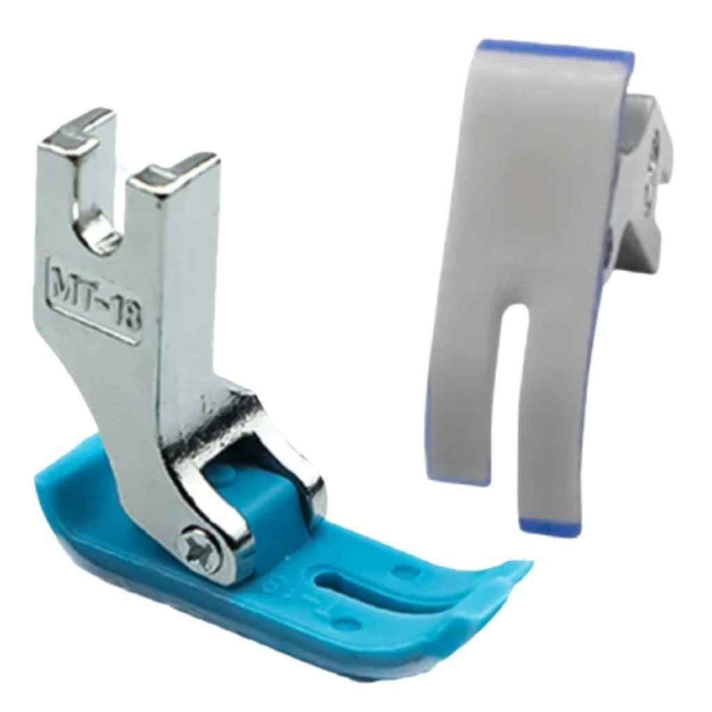 Calcador de Teflon Deslizante MT18 para Maquina de Costura Reta Industrial