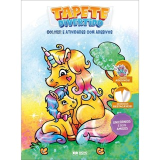 Tapete Divertido: Unicórnios e seus amigos em Oferta na Shopee