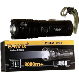 Lanterna Tática Laser Led Super Hiper Potente +2000 Metros de Distância Profissional Policial BM 8516 em Oferta na Shopee