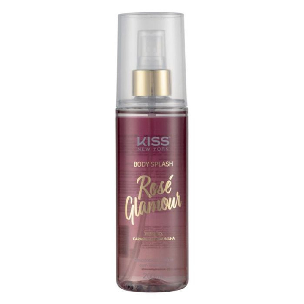 Body Splash Rosé Glamour Kiss New York 200ml