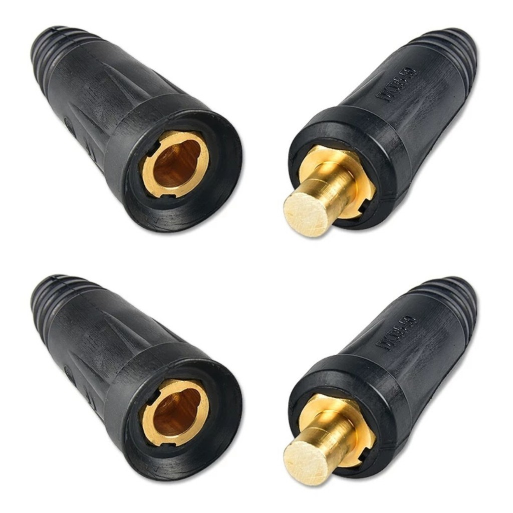 Kit Engate Rápido Cabo Solda 13mm Tig Eletrodo Inversora