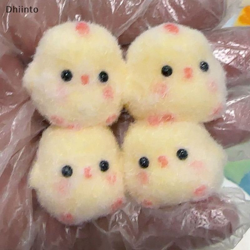 [Dhiint] 1 Peça Em Miniatura Para Alívio De Recuperação Lenta Squeeze TPR Chick Stress Relief Novo Adereço
