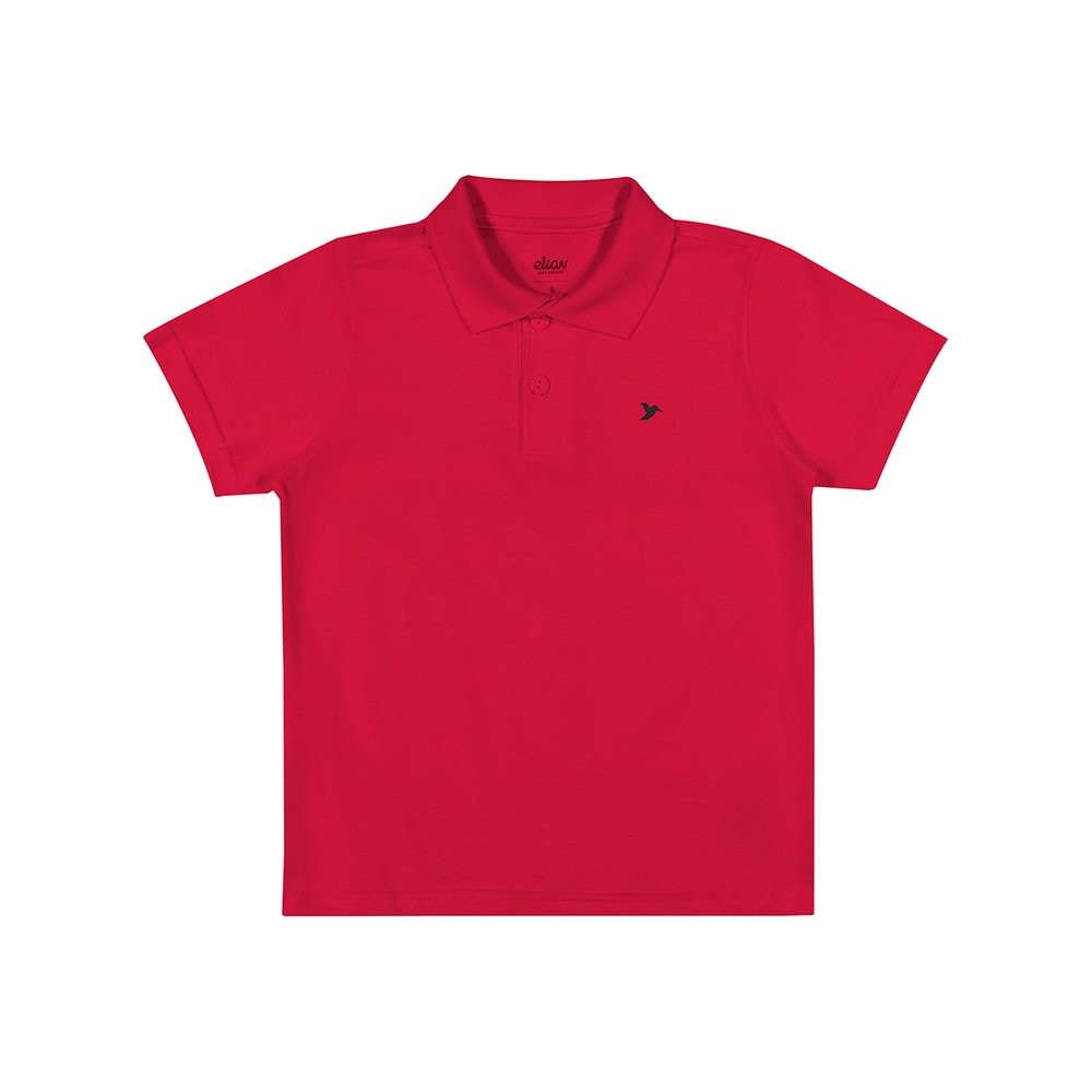 Camiseta Menino Polo Lisa - Elian - Baby & Kids Fashion