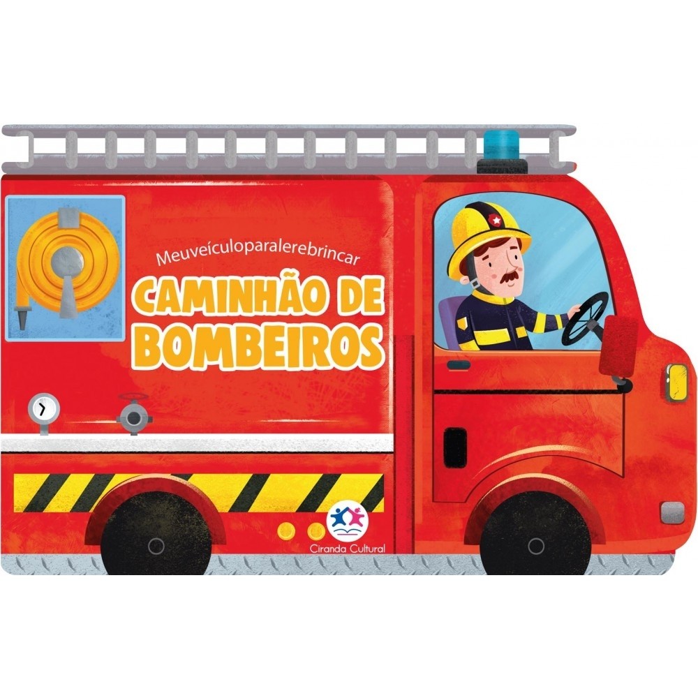 Livro Cartonado Caminhão de bombeiros - Books & Magazines