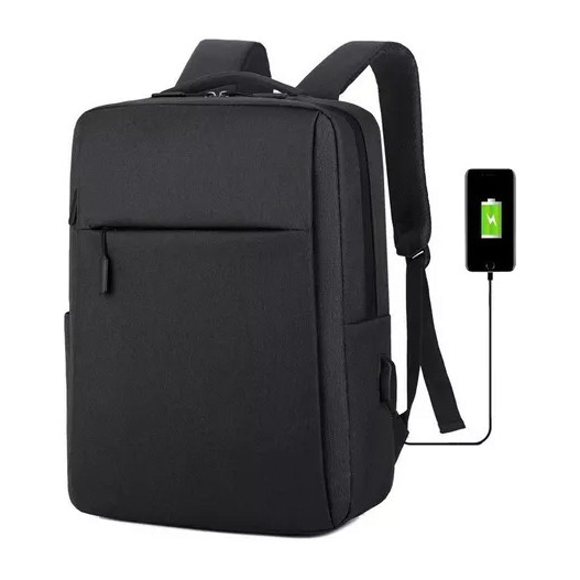 Mochila para Notebook Slim Reforçada Impermeável Com Entrada USB - Notebooks de até 15.6" 30 Litros Resistente Premium