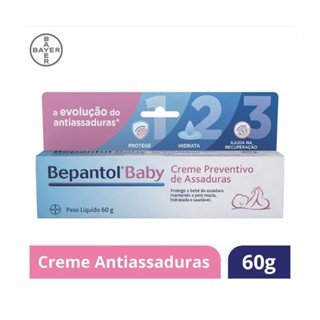 Creme Preventivo de Assaduras Bepantol Baby 60g em Oferta na Shopee