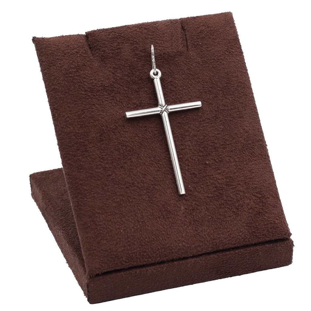 Pingente de Prata 925 Cruz Palito Grande em Oferta na Shopee