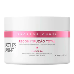 Máscara Tratamento Creme Reconstrução Total Jacques Janine 240g