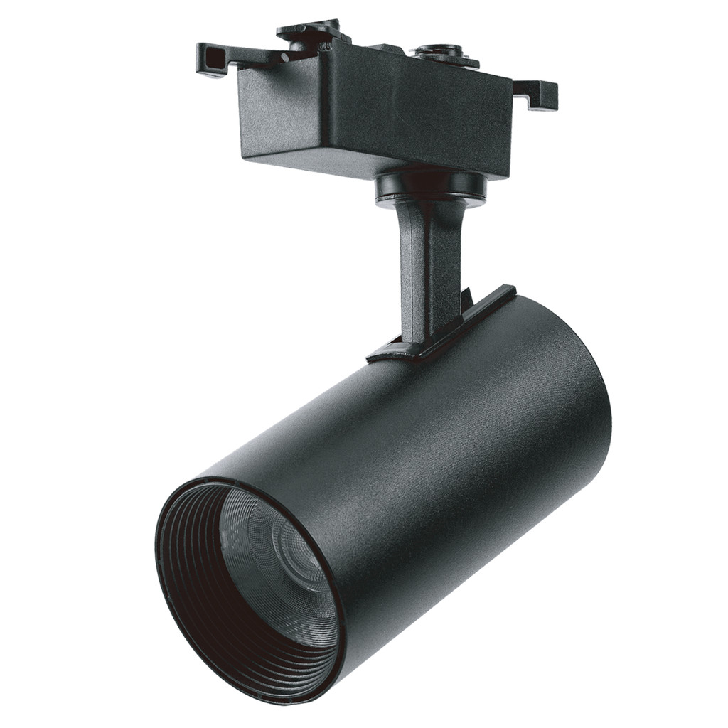 Spot Led Para Trilho Authentic Evo T1 Sobrepor 20w 6500k Branco Frio 110v/220v Preto Cod: 912513704 Deluxe By Avant