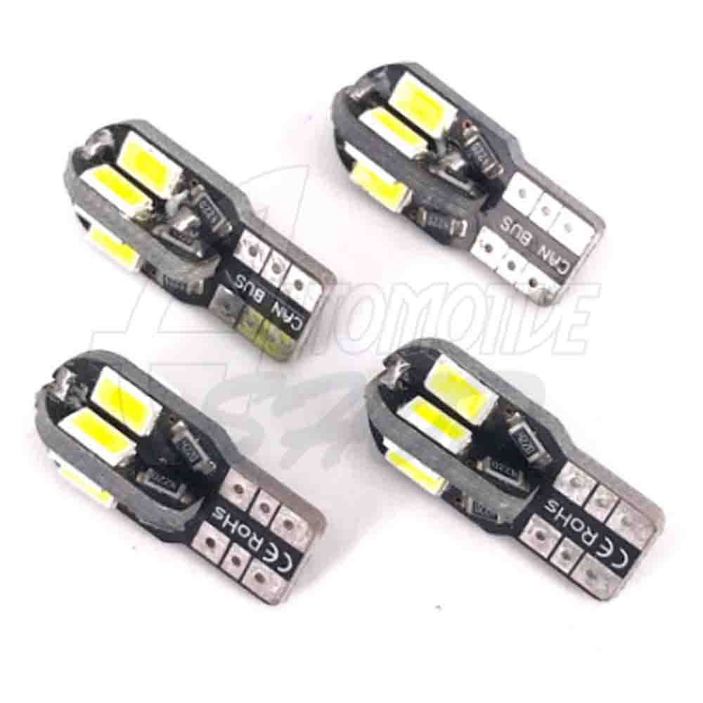 Lampada Pingo T10 5W 8 Leds SMD TORRE Super Bco CAMBUS Un · foto 2