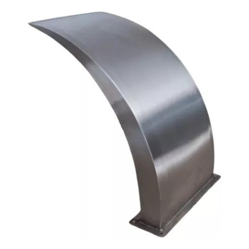 Cascata Para Piscina Aço Inox Wave Chão Fit Entrega Rápida
