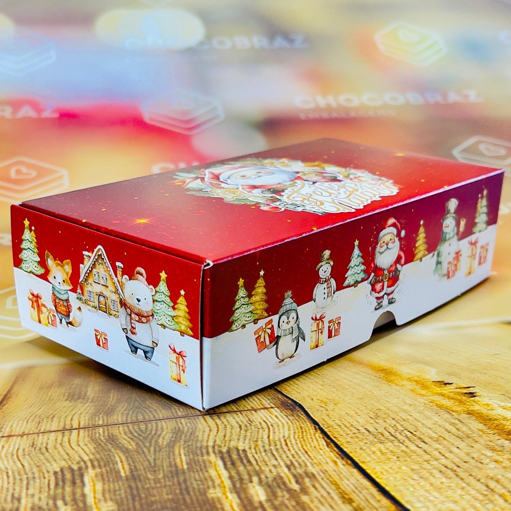 10 CAIXA 08 DOCES NATAL ENCANTADO ID5177 (NATAL IDEIA 2025) - Stationery