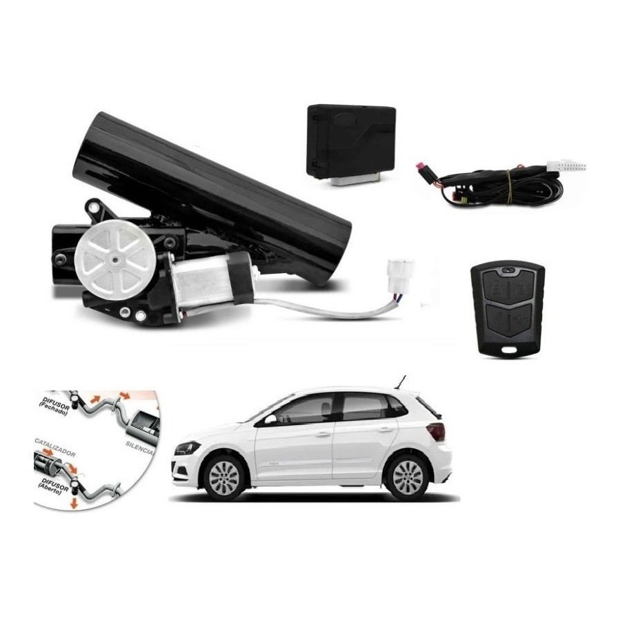 Difusor Escape Eletrônico Ronco Esportivo Polo