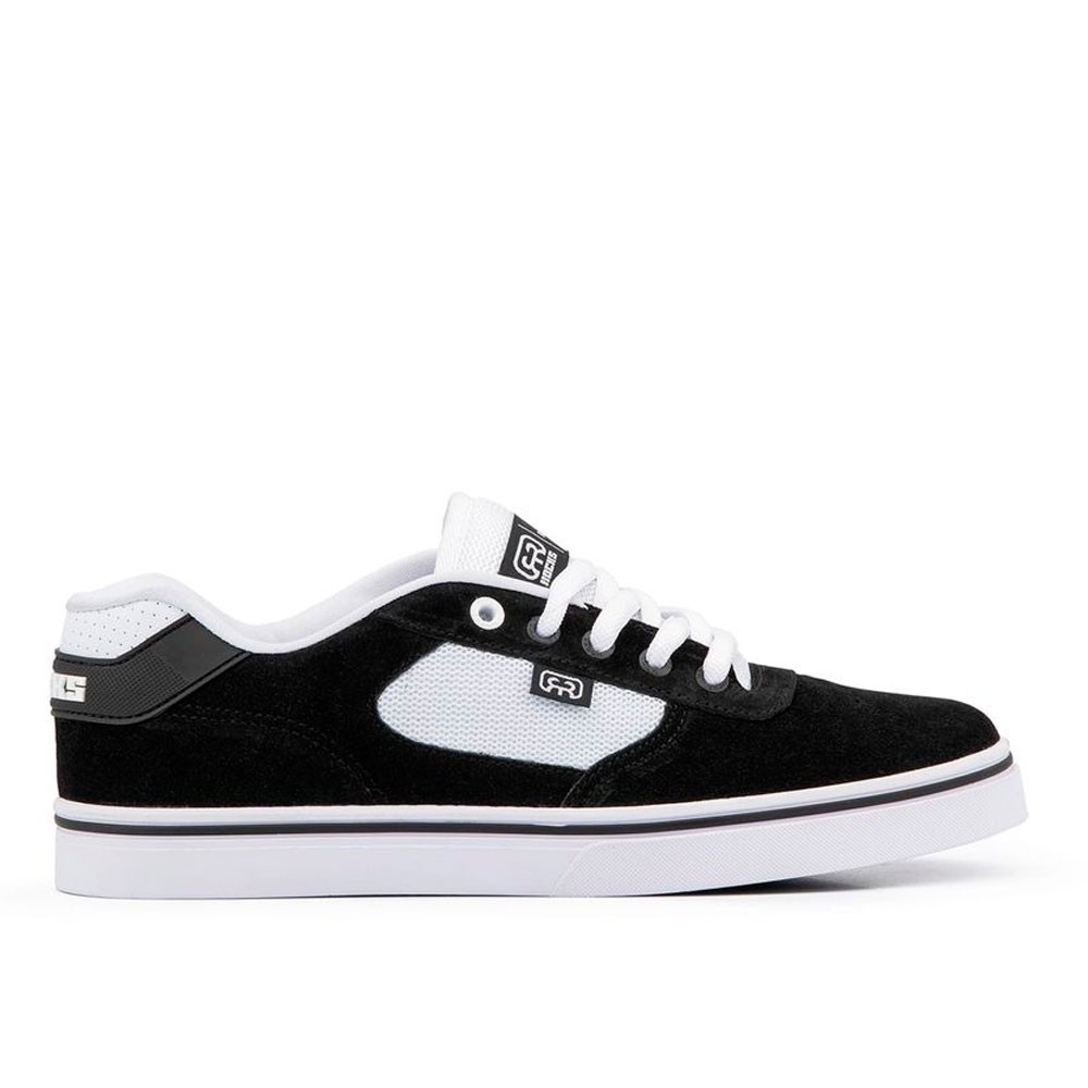 Tênis Hocks Flat Lite Petit Poa Preto / Branco