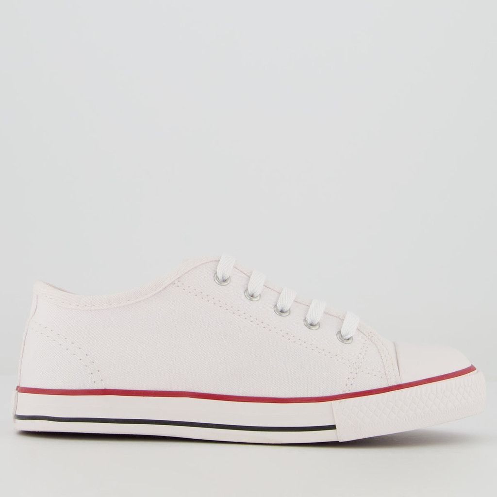Tênis Diversão Canvas Low Infantil Branco - Baby & Kids Fashion