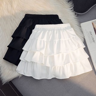 Meninas saias verão 2024 novo estilo moda meninas bolo saias médio grande crianças estilo verão desempenho saias Anti-re em Oferta na Shopee
