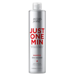 Shampoo Sem Sal Hidratação Jacques Janine Just One Min 300ml
