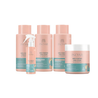 Inoar Meu Cacho Meu Crush Kit Hidratação 5 produtos em Oferta na Shopee