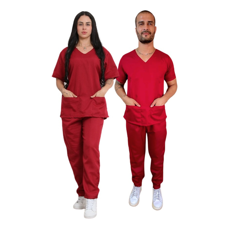 Pijama Cirúrgico Conjunto Hospitalar Feminino E Masculino em Oferta na Shopee