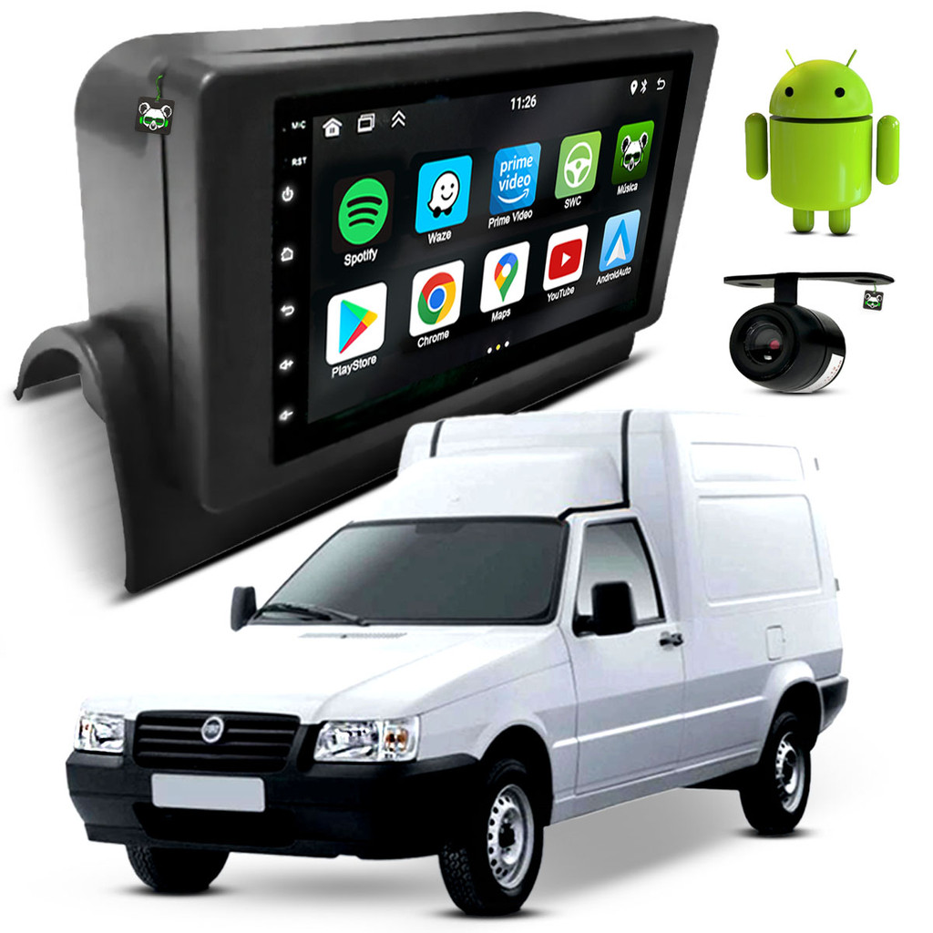 Kit Multimidia Android 7 Polegadas Fiorino Mille 1994 95 A 04 05 06 07 08 09 2010 2011 2012 2013 em Oferta na Shopee