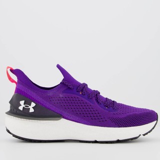 Tênis Under Armour Charged Quicker Roxo em Oferta na Shopee