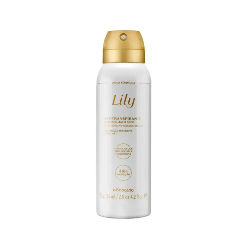 Desodorante Antitranspirante Aerosol Lily 75g/125ml