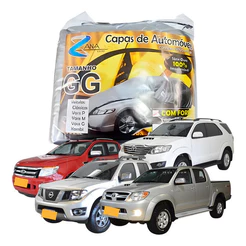 Capa Carro Gg Hilux Ranger S10 Forro Frente Teto Traseira