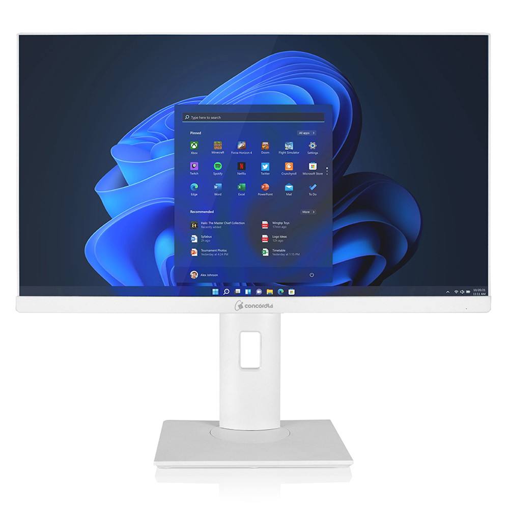 Computador All In One Concórdia Core i5 10400 8GB DDR4 SSD 240GB  23.8'' Full HD
