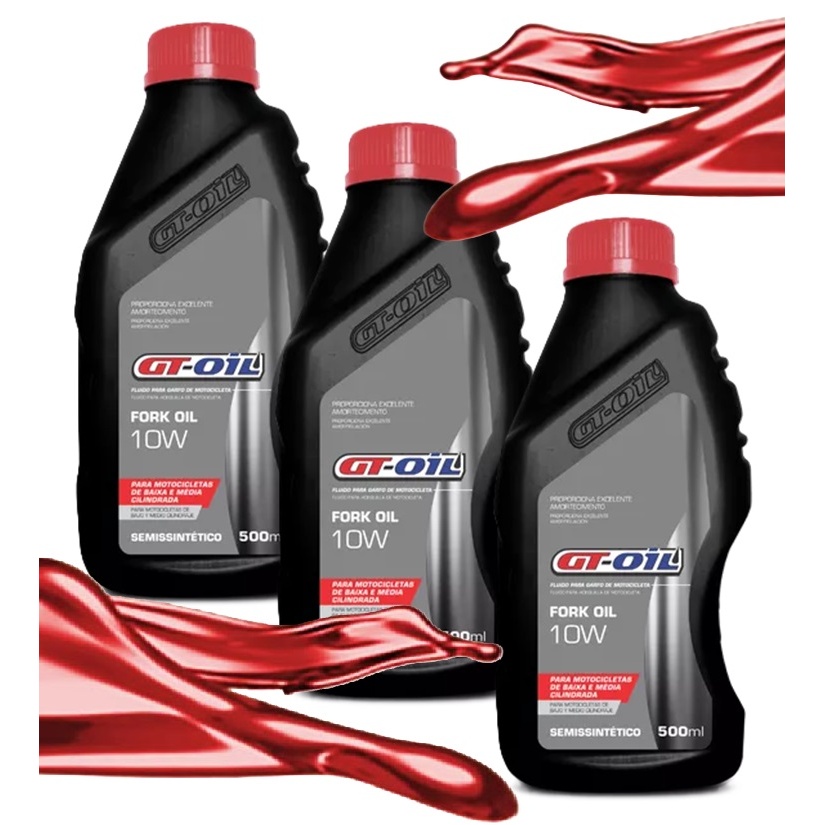 Kit Óleo Para Suspensão Bengala Gt Oil Semissintético 10w 1,5L em Oferta na Shopee