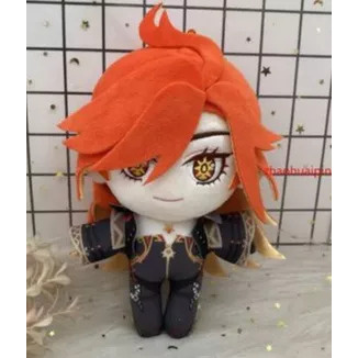 20cm Genshin Impact Plush Brinquedos Mavuika Kinich Mualani Boneca Recheada para crianças Halloween presente de Natal em Oferta na Shopee