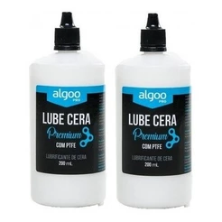 KIT 2 LUBRIFICANTES ALGOO LUBE CERA PREMIUM 200ML
