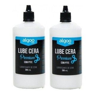 Lubrificante Algoo Lube Cera Premium 200 Ml (cx Com 2 Und) em Oferta na Shopee