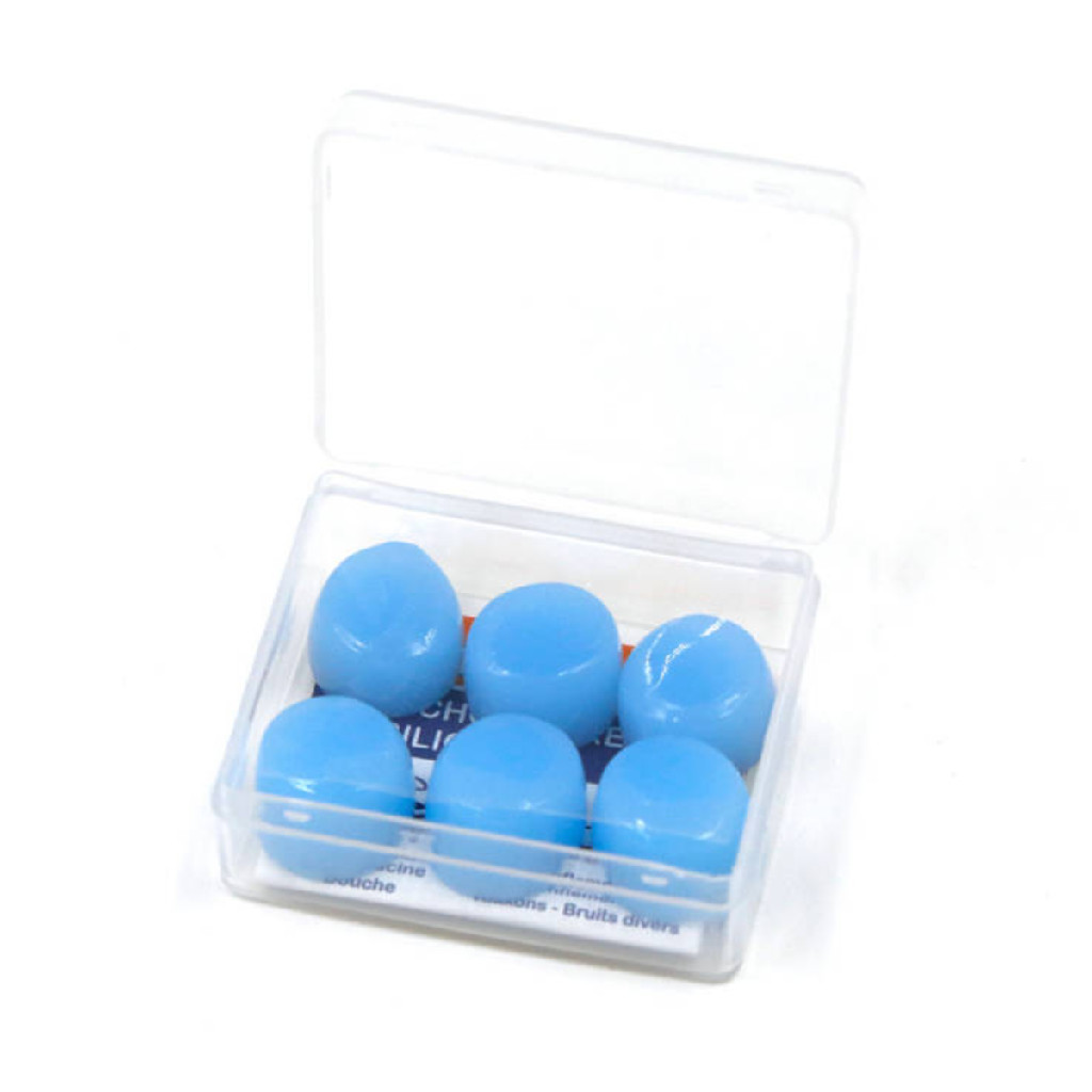 6 Unidades Tampão de Ouvido Protetor Auricular Abafador de Barulhos em Oferta na Shopee