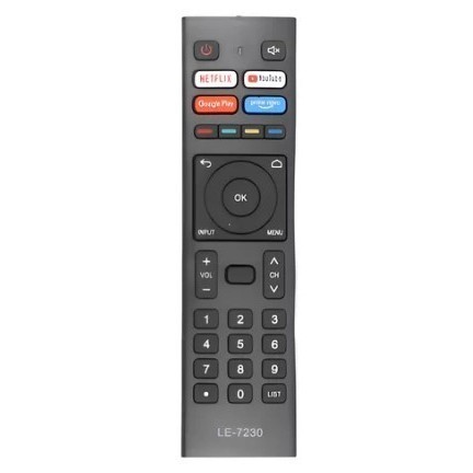 7230 Controle Remoto para Tv Konka Smart UHD 4K KDG32RR680LN 43RR680LN