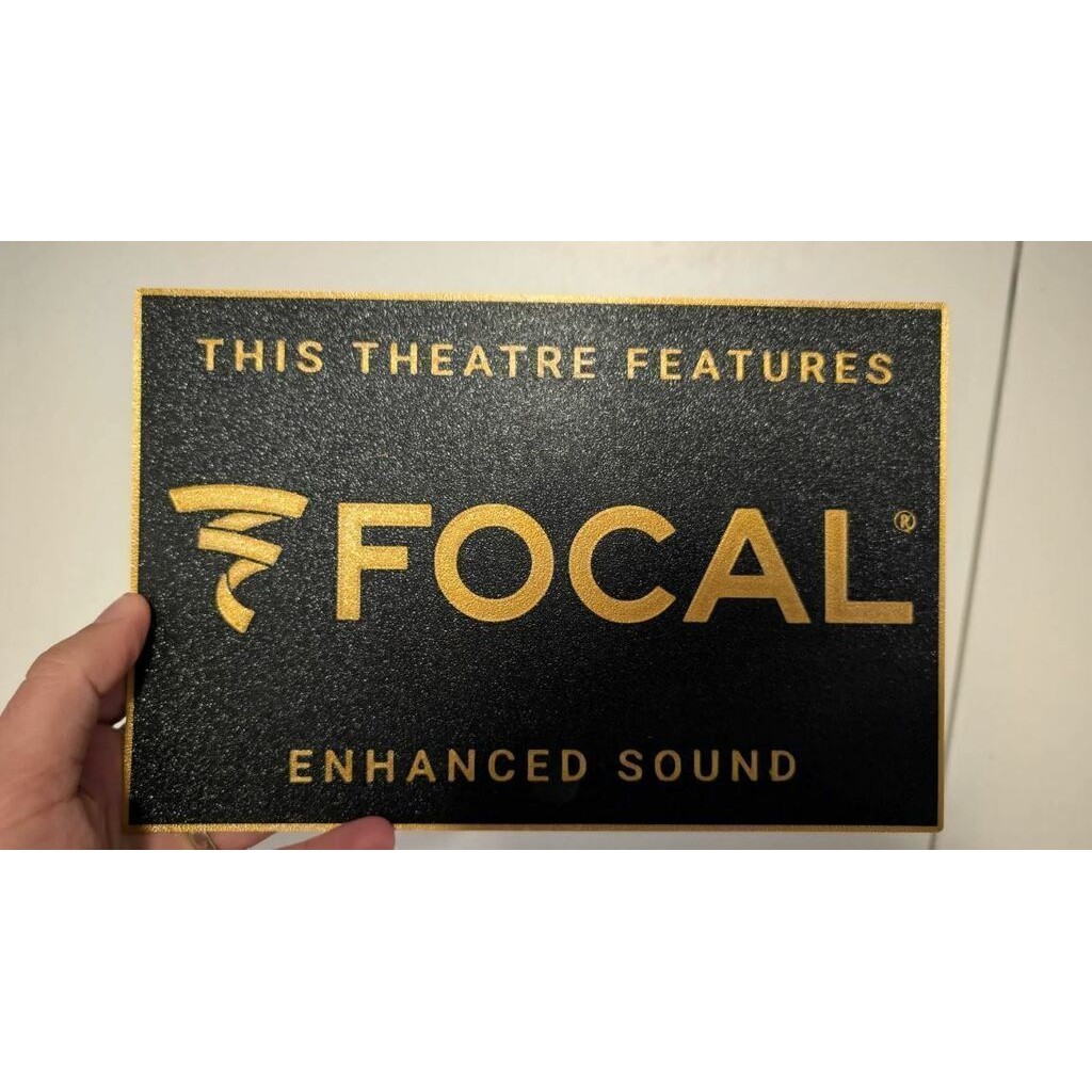 Focal Enhanced Sound Decoração Geek Sala De Cinema Home Theater