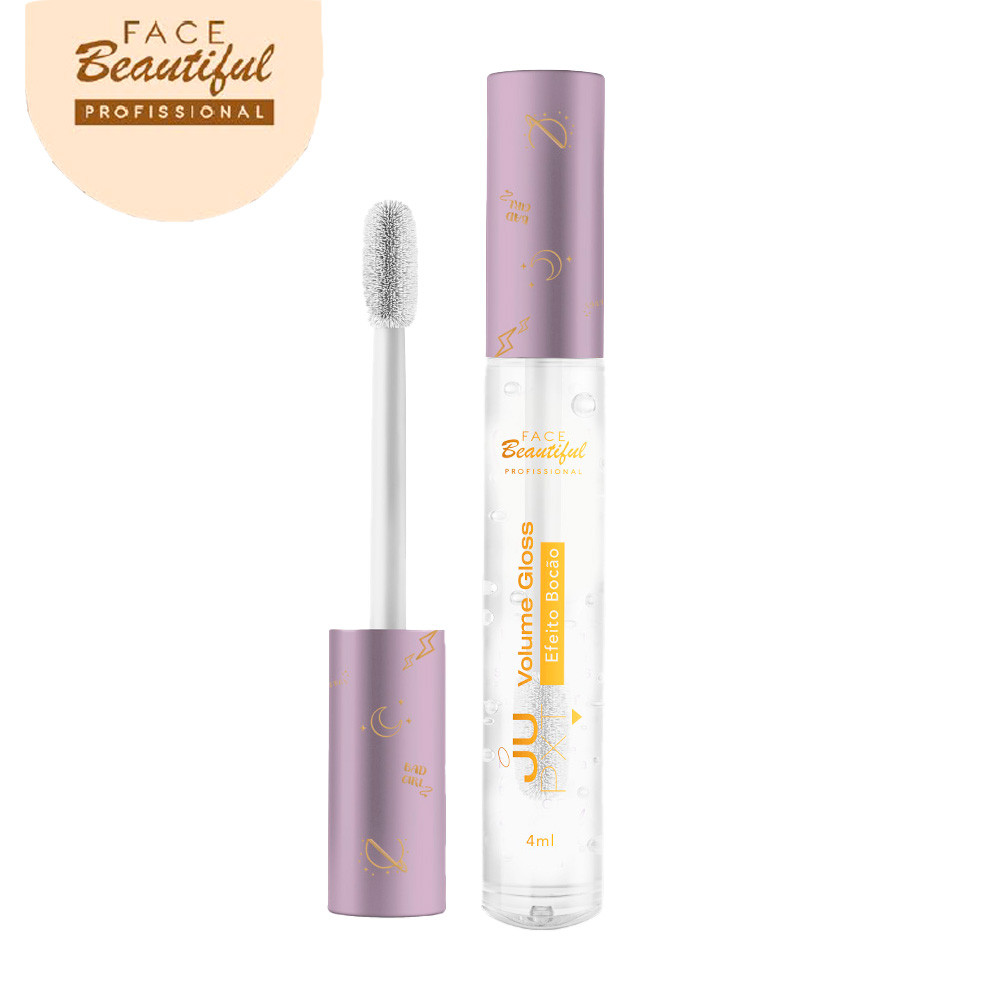 Volume Gloss Jupxt Face Efeito Bocão Lábios 4ml by Face Beautiful - Nova Emabalgem