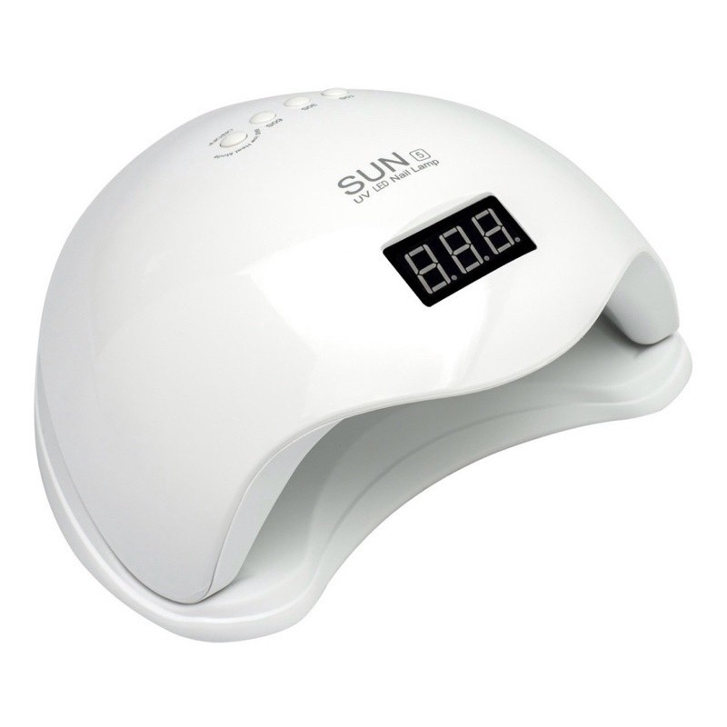 Kit Profissional Unhas Gel Acrigel Fibra com Lixadeira, Cabine Sun 5, Sugador e Luminária Bivolt