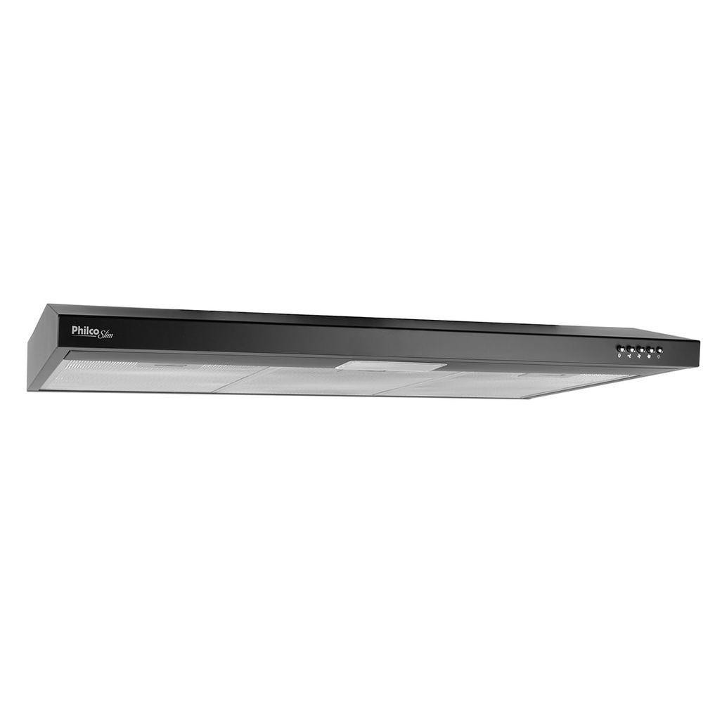 Depurador E Exaustor Philco 90cm 3 velocidades  Preto 110V