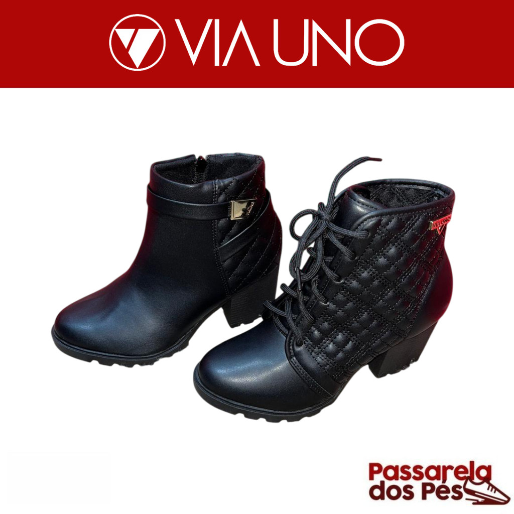 Bota Via Uno Salto Grosso: Onde Comprar | BuscaProdutos